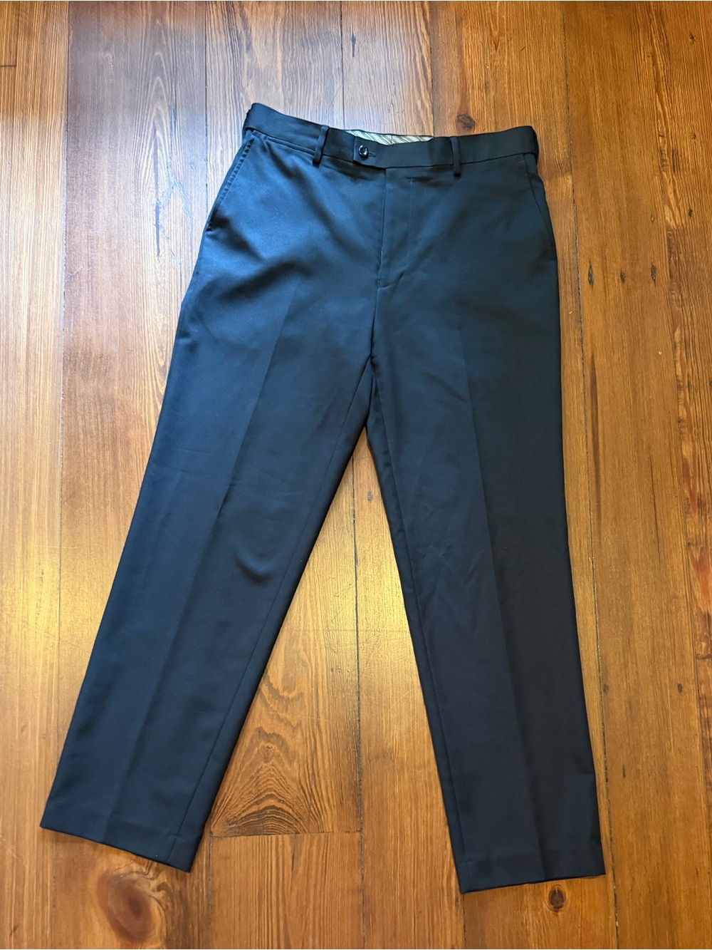 Saddlebred Men's Black Dress Pants